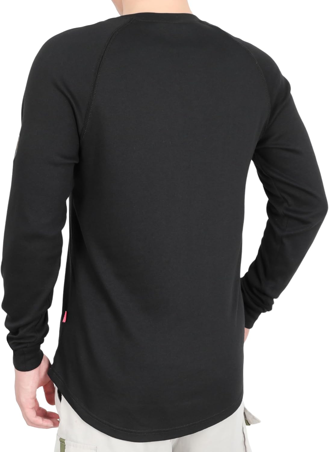 BOCOMAL FR Shirt 7oz Heavyweight Flame Resistant Shirts for Men Fire Retardant Long Sleeve Crew Work Shirts CAT2 - Image 2