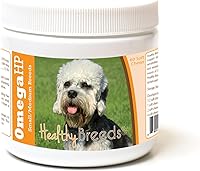 Vista 220 de Healthy Breeds Schnauzer en miniatura Omega HP Ácido graso para piel y pelaje Masticables suaves 60