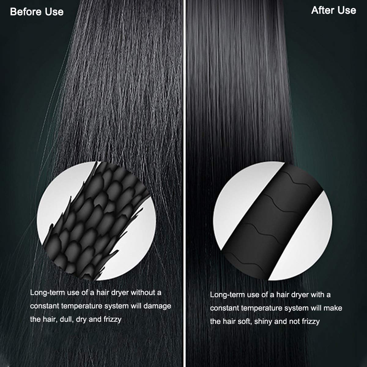 Buy Hair Dryer Brush, Hot Air Hair Brush Comb, 5 in 1 Hot Air Brush