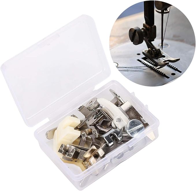 Juego de Pies PrensaTelas para Máquina de Coser Profesional Fdit miniatura 5