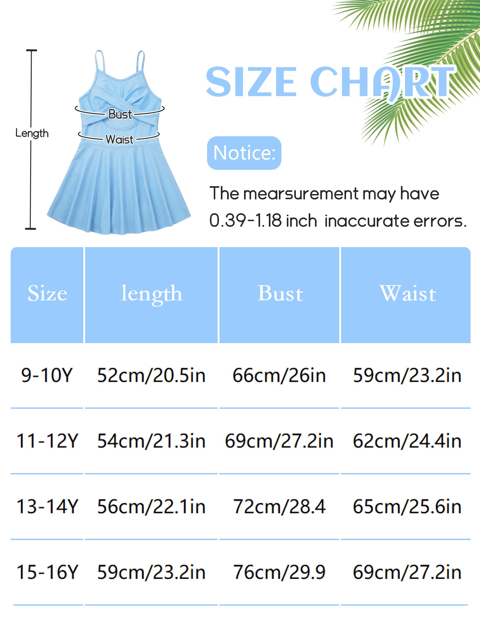 Happy Cherry - Niña Traje de Baño de Una Pieza para Playa Surf Piscina Verano Bañador Moda de Natación Niñas Chicas Ropa de Baño Swimsuit - 9-16 Años