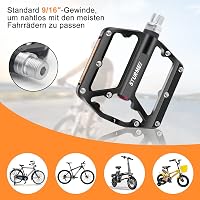 STURME Kerékpár Pedál Reflektorral 9/16 Csapágy MTB Hegyi Kerékpár BMX 7