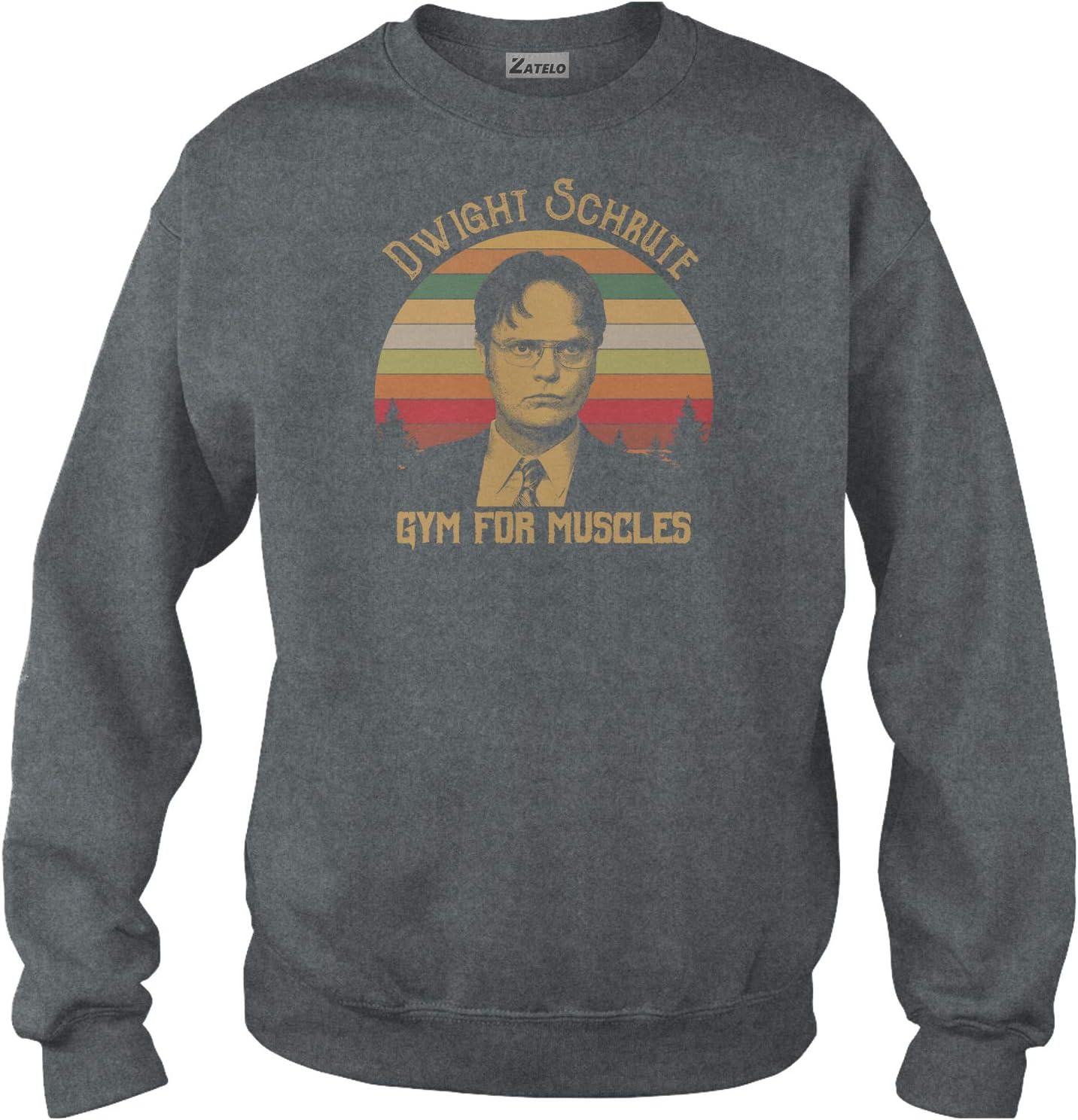 Dwight Schrute Gym for Muscles - Vintage Retro T-Shirt