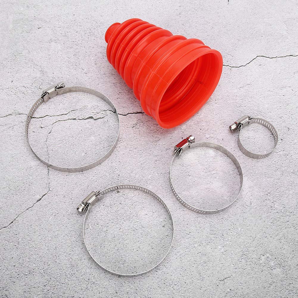Kit testa a sfera universale in silicone per cuffia asse CV Rosso