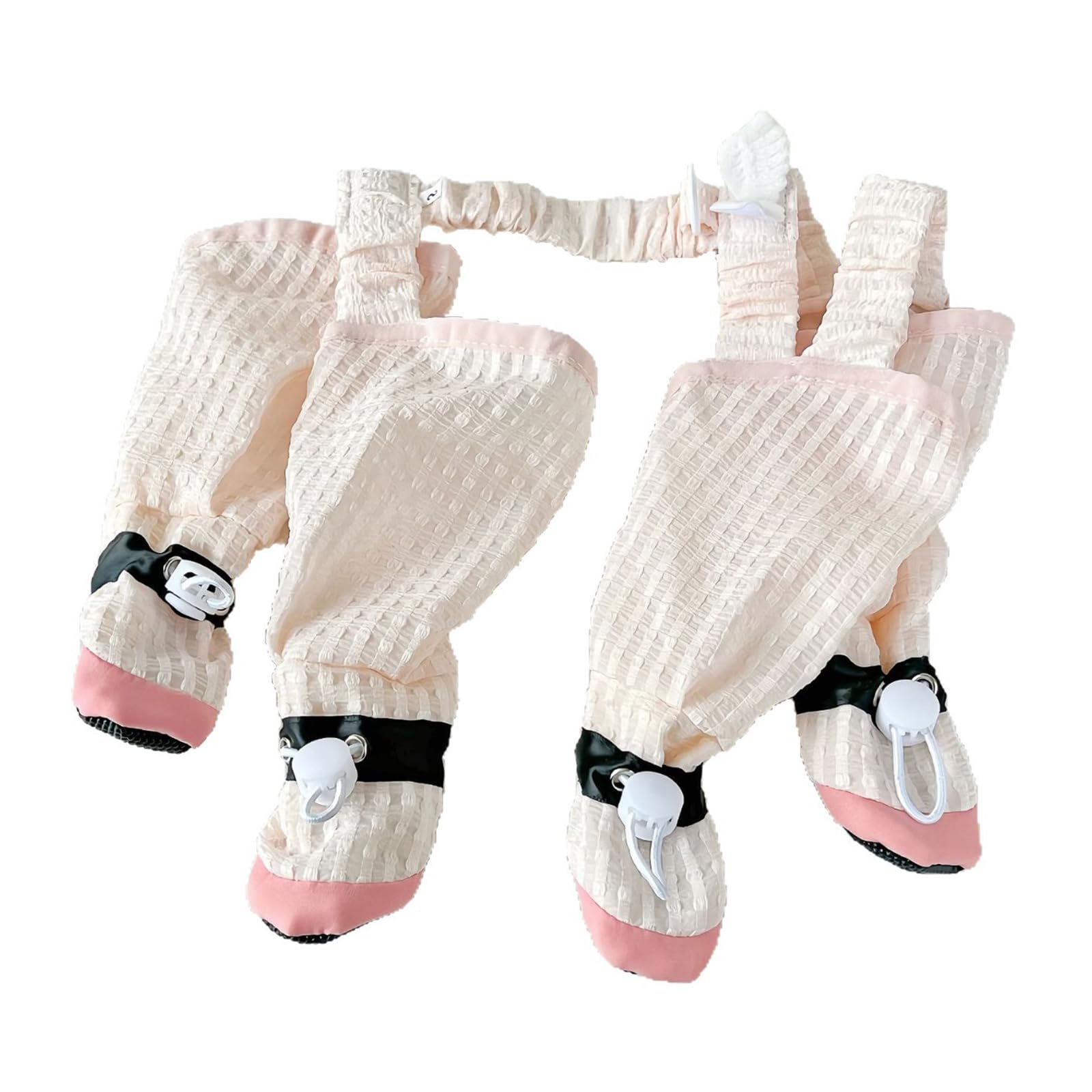 Maxtonser Anti Dirt Pants for Dog,Dog Suspenders Boot,Dog Shoes Leggings,Anti-Slip Dogs Paws Protector Shoes for Rain Snow Walking