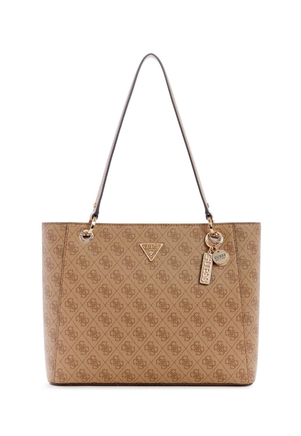 GUESS Noelle Noel Tote, Bag para Mujer, Amarillo, Talla única