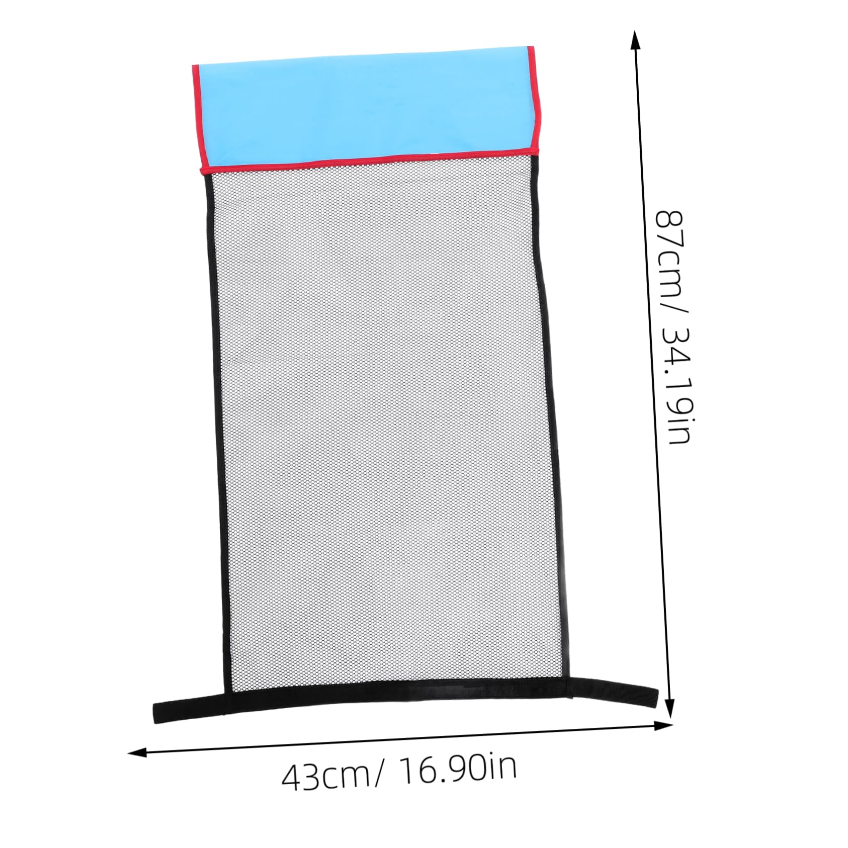 BCOATH Water Floating Chair Nets Set 3 Pieces Floating Sticks Nets for Pool Parties Boys and Girls Water Toys