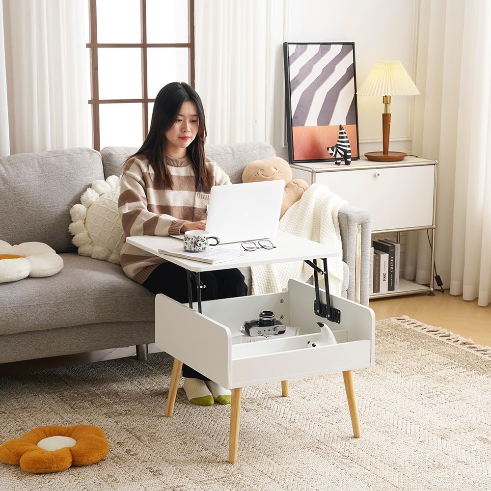 センターテーブル 昇降テーブル 収納付き 幅60CM サイドテーブル 北欧モダン Amazon.co.jp: OSJ センターテーブル 昇降テーブル 収納付き 幅60CM