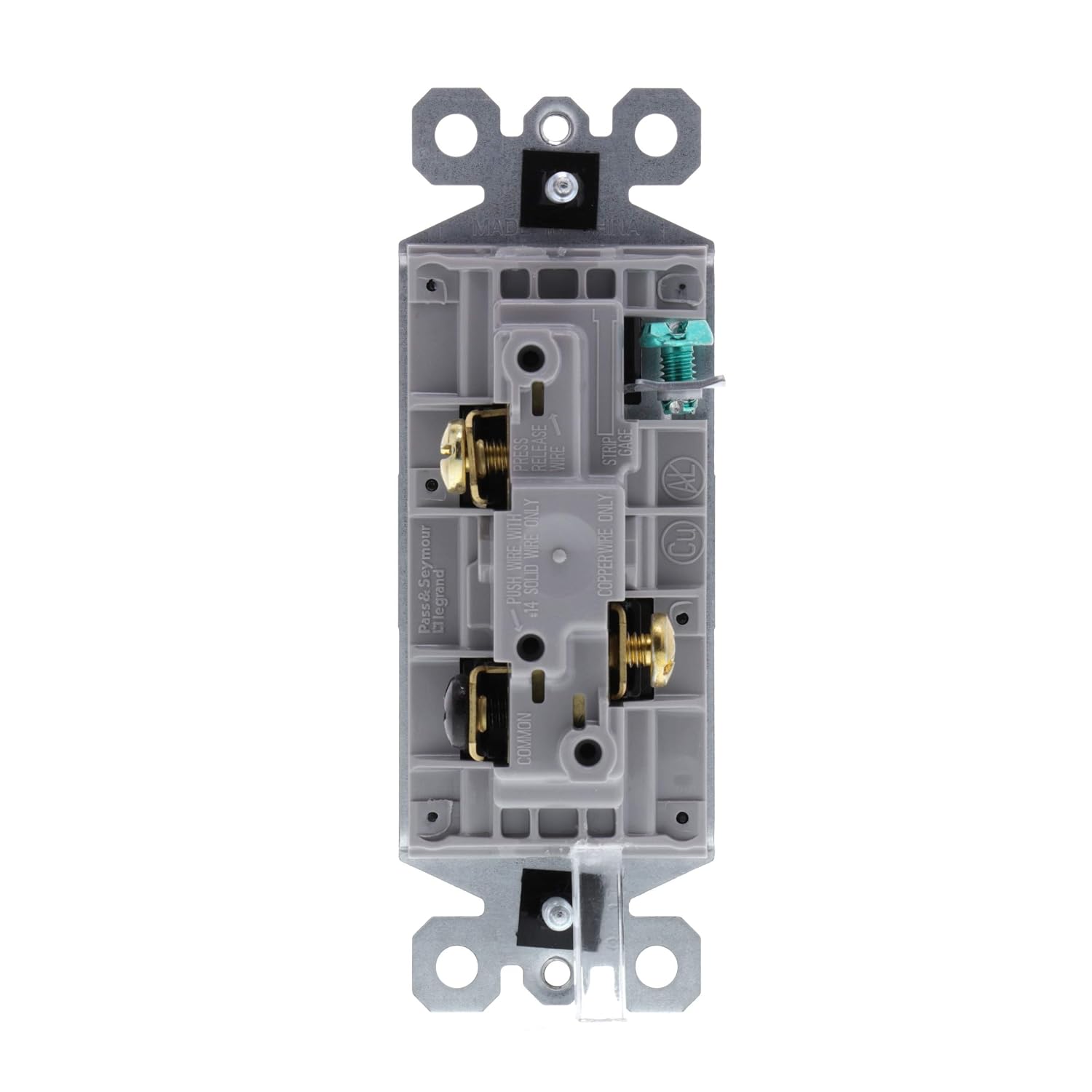 Legrand Radiant 15 Amp Rocker Wall Switch, Decorator Light Switches, Brown, 3-Way, TM873CC10 (Pack of 2) image 5