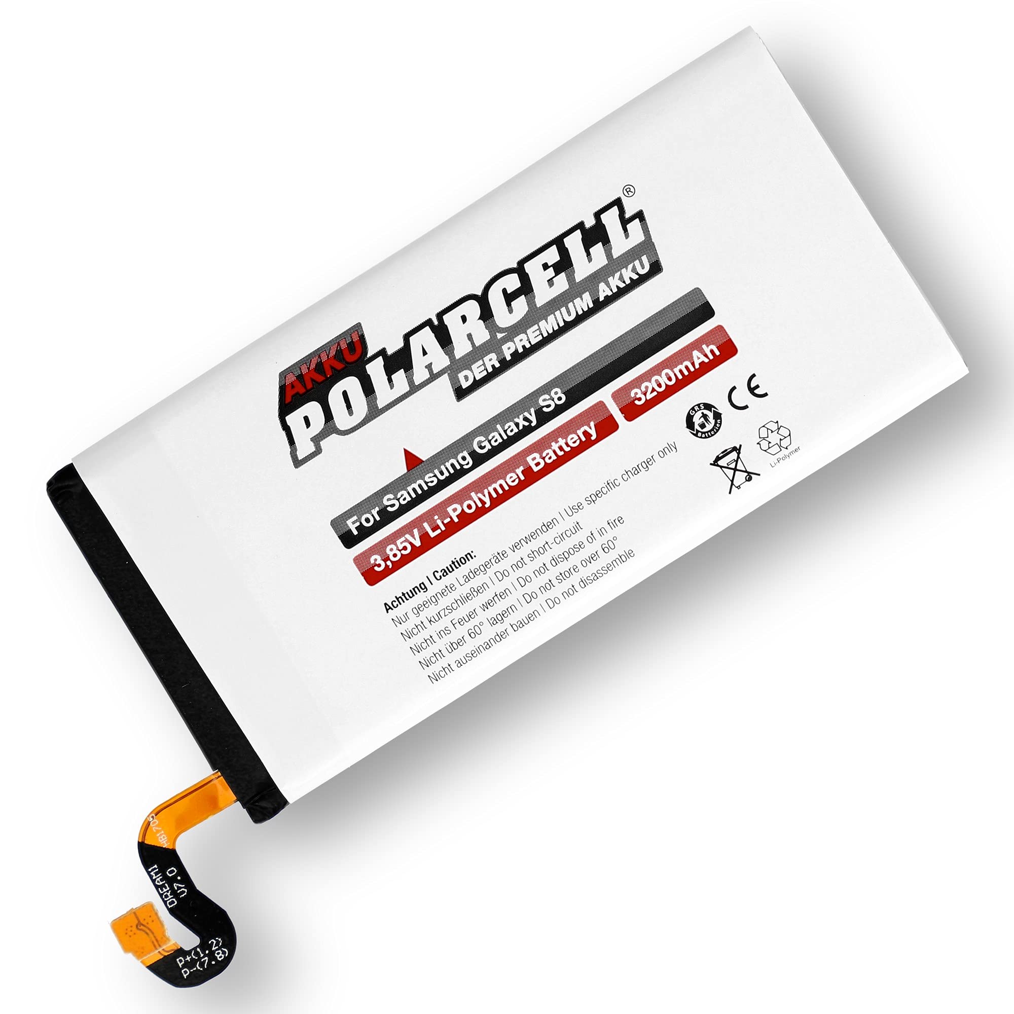 Image secondaire de Batterie de Rechange PolarCell pour Samsung Galaxy S8 avec Outils et Colle