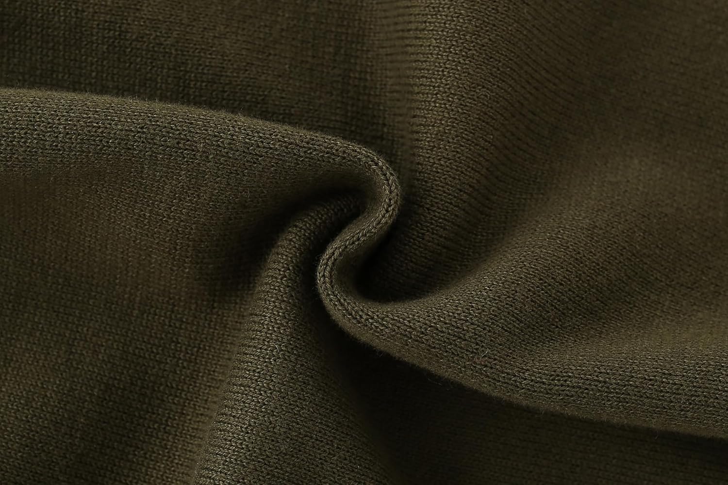 AIWUHE Toddler Sweater Boys Girls Cotton Light Sweaters Knit Pullover Sweatshirt Long Sleeve Crew Neck Solid Casual Tops Dark Green 5-6Y 130 - Image 7