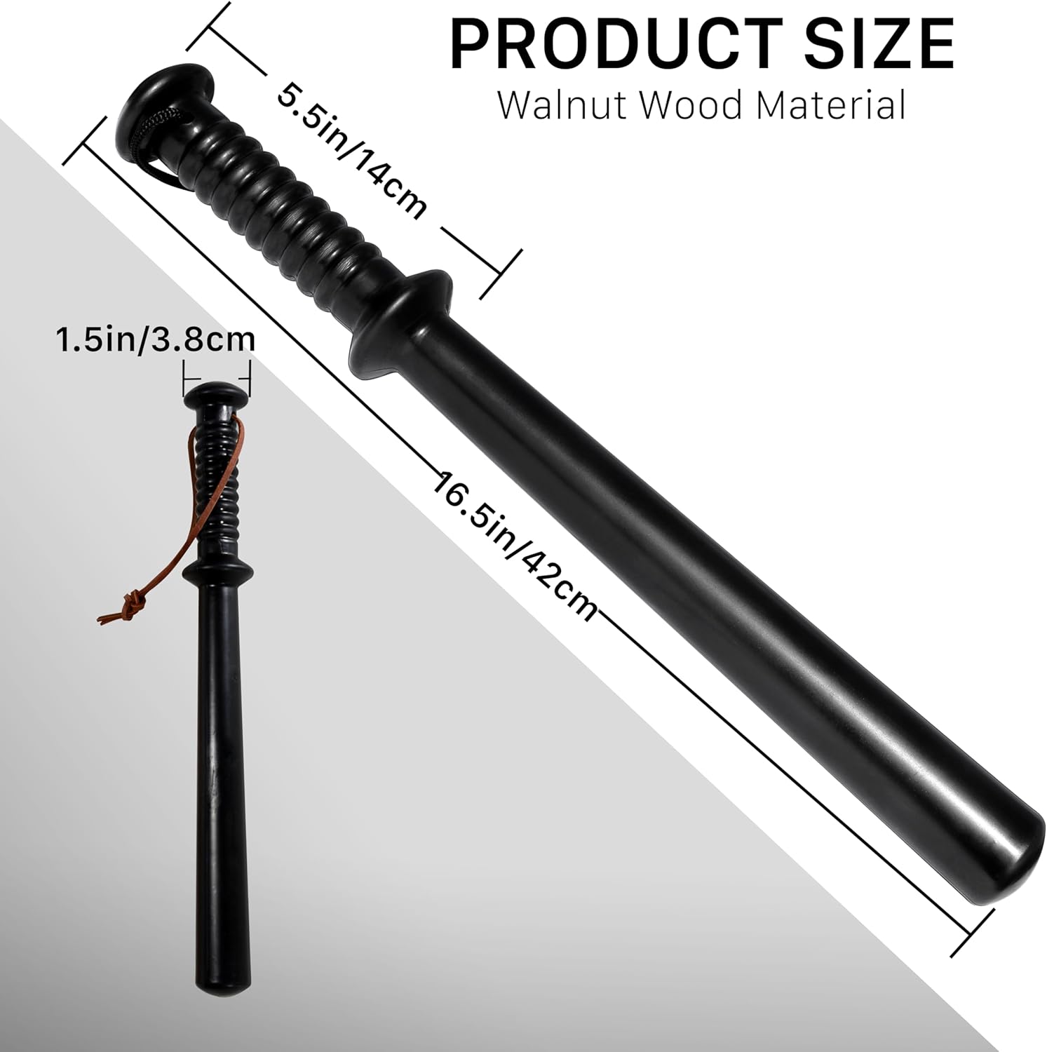 MALTERZER Rubber Tire Checker for Truckers Tool for Checking Tire Pressure, Wheel & Tire Accessories & Parts, Tire Repair Tools Fish Bat Self Defense