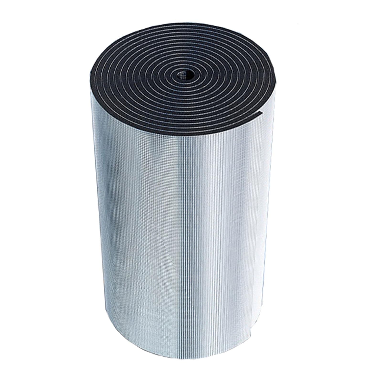 Lamina Termoriflettente E Isolante per Termosifoni Barriera al Vapore Foglio Alluminio Riflettente Pannello Autoadesivo Alluminio Termosifone Nucleo Isolante in Schiuma, Spessore di 5mm ( Size : 1mx5m