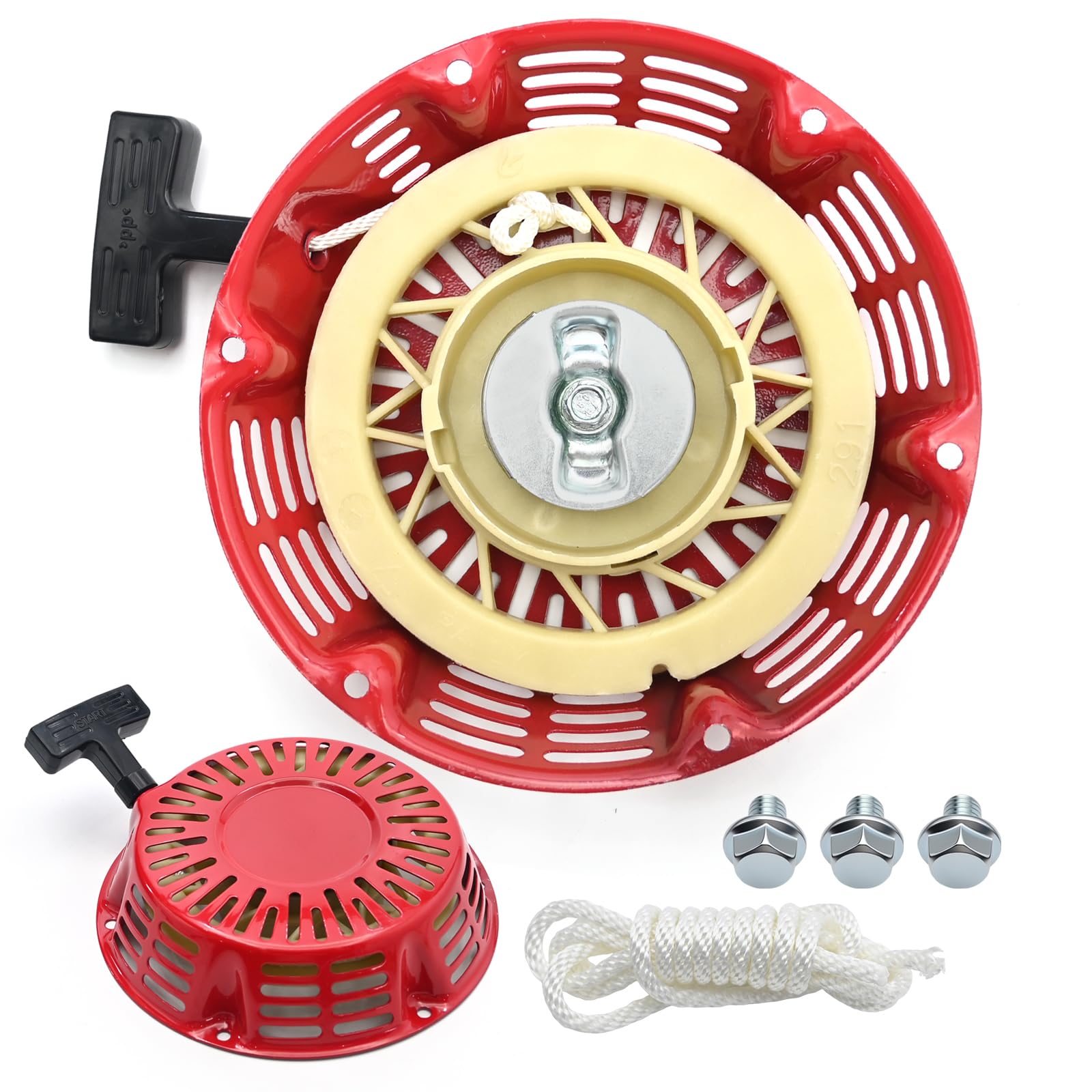 28400-ZE2-W01ZA Avviamento a strappo con cordino, ricambio per motore Honda GX240 GX270 8HP 9HP, sostituisce 28400-ZE2-W01ZN