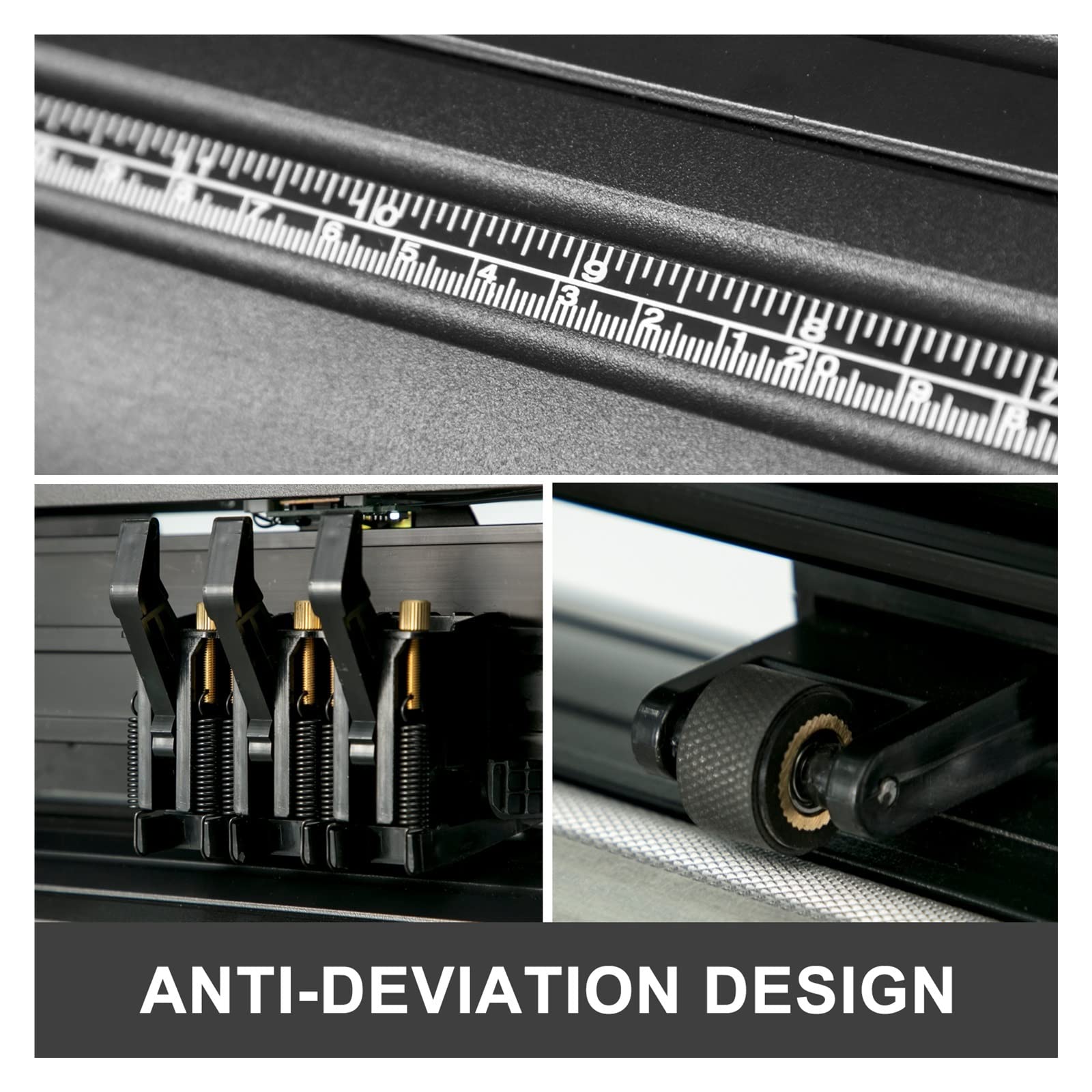 28 Pollici Vinyl Cutter Machine Floor Stand Plotter velocità della Forza Regolabile Controllo Digitale Porta USB for la creazione di insegne,Dispositivo efficiente