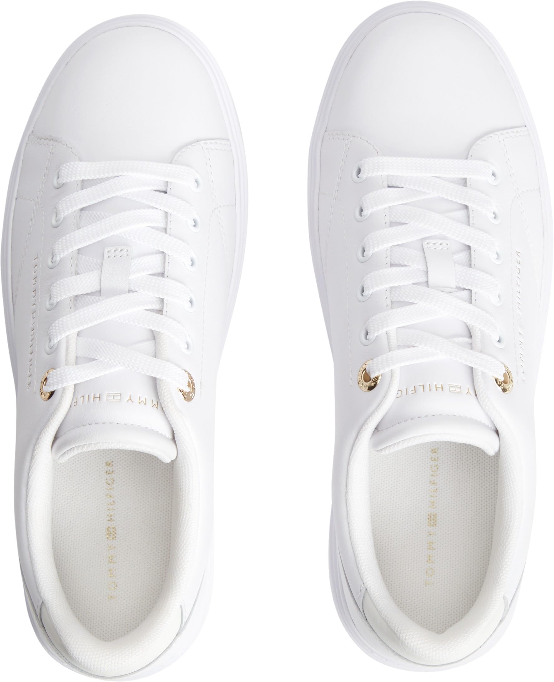 Tommy Hilfiger Femme Th Feminine Cupsole Leather Fw0fw09105 Bas