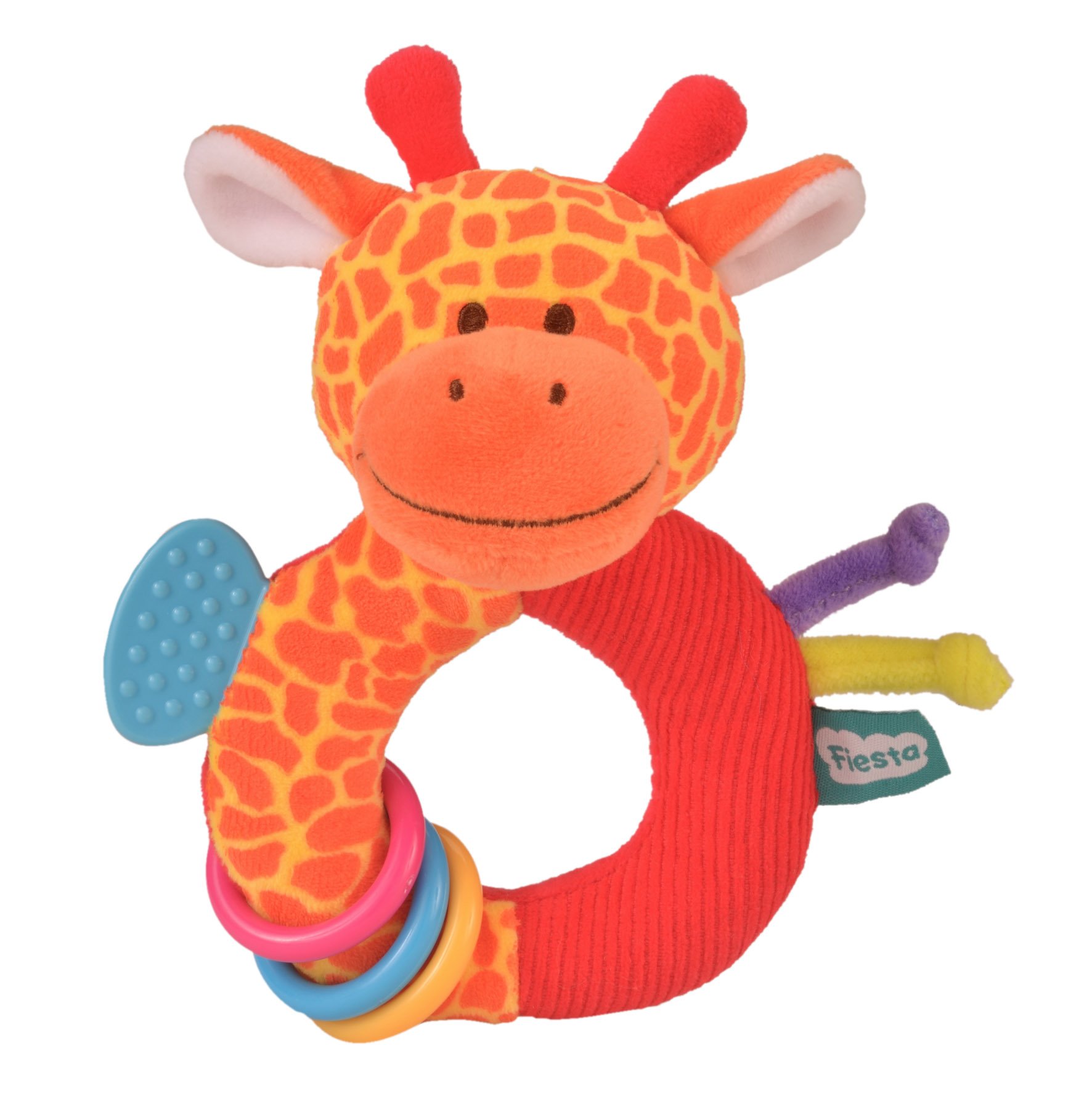 Fiesta Crafts Ringaling Giraffe, Multi-Colour, T-2788