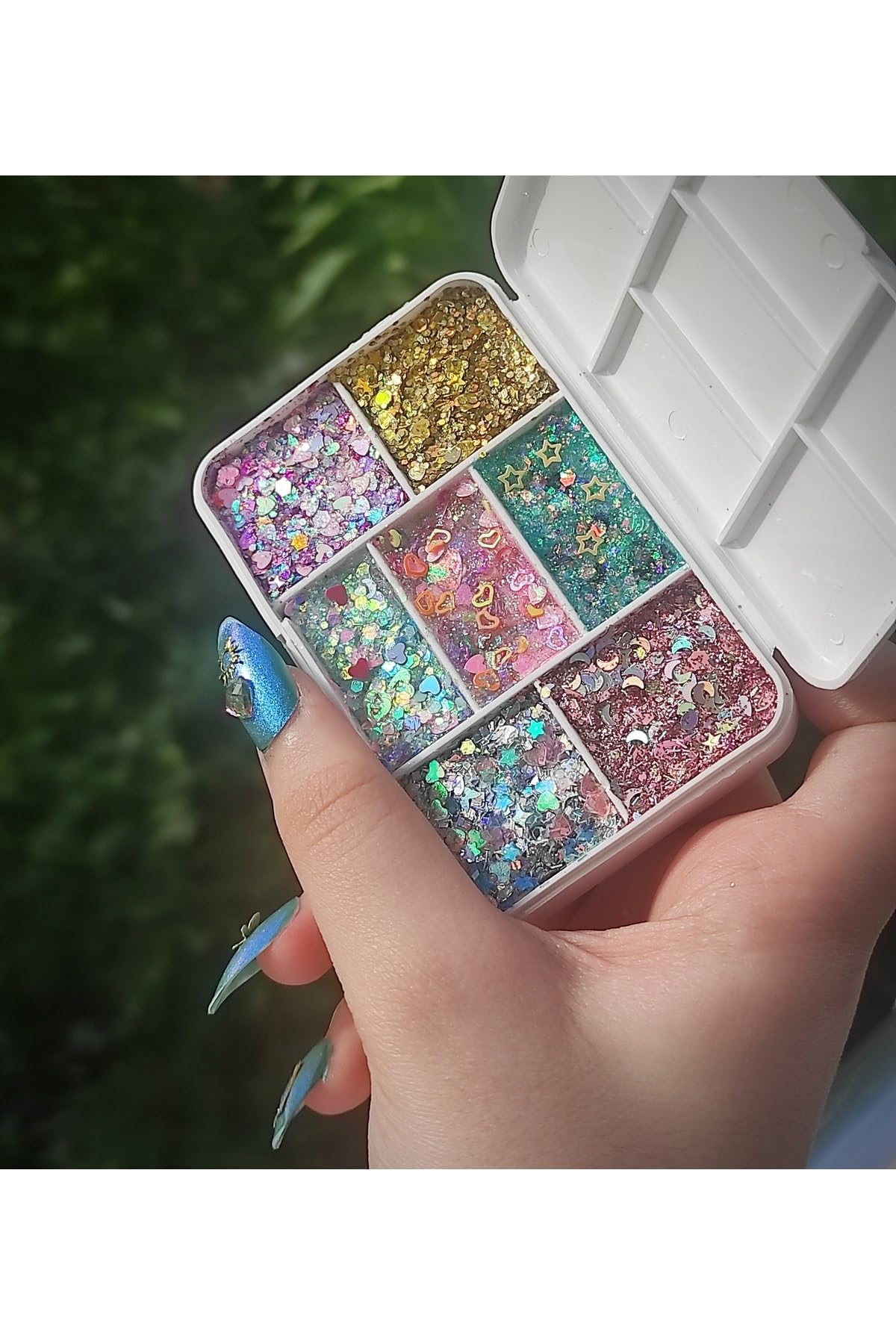 Hb Tasarım Glitter Jel Far Kremsi Jel Simli Far Paleti, 7242885299668