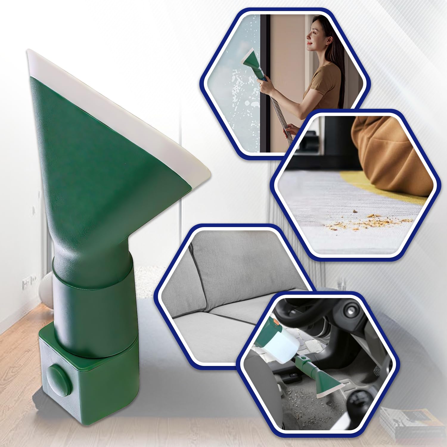 Ugello Aspirapolvere Ugello Combinato Per Folletto Vorwerk Vk121 372679912110 - Foto 6