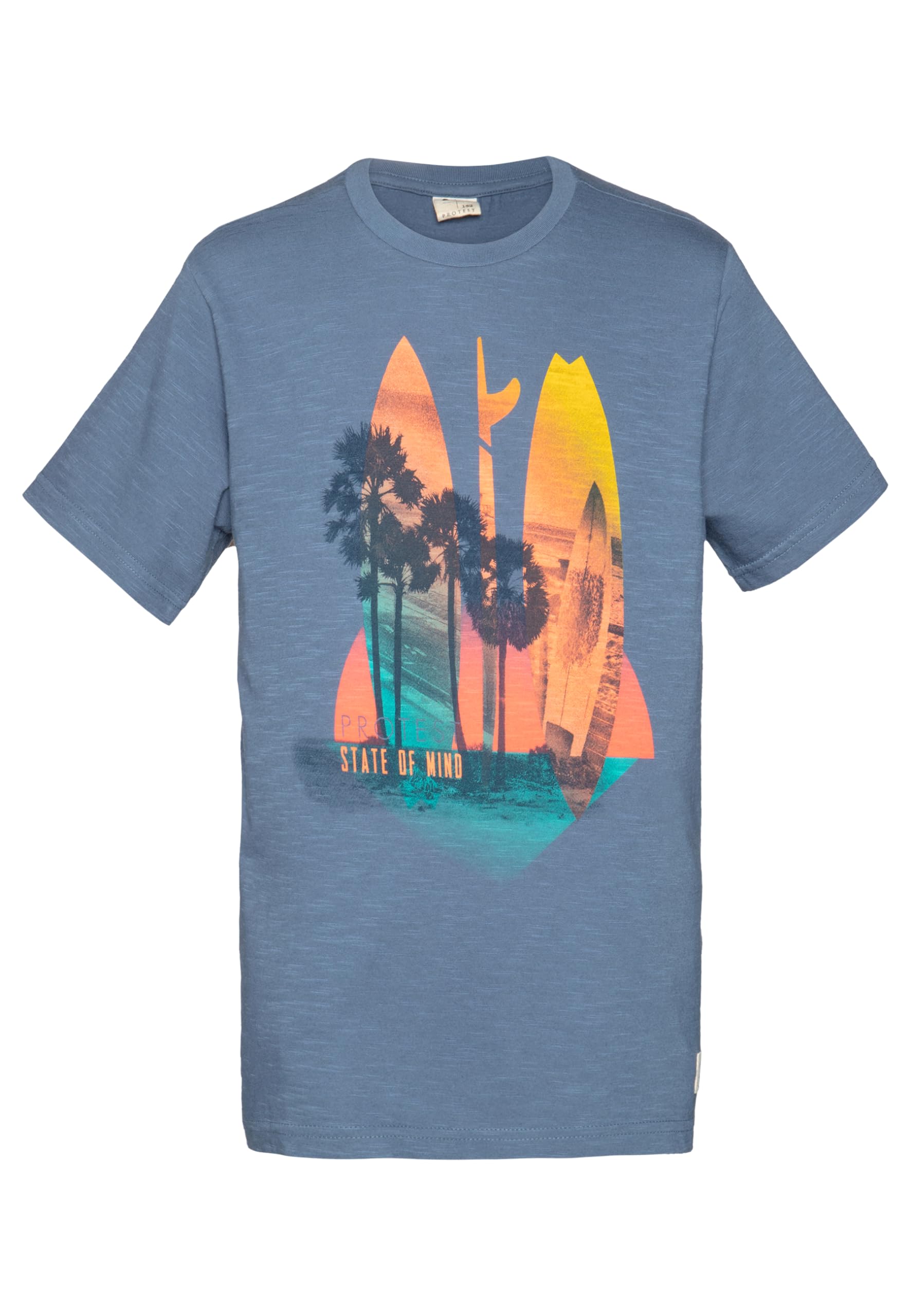 Protest Rik Jr T-shirt for Child, Children, boys, 1810401, Empire Blue, 116 cm