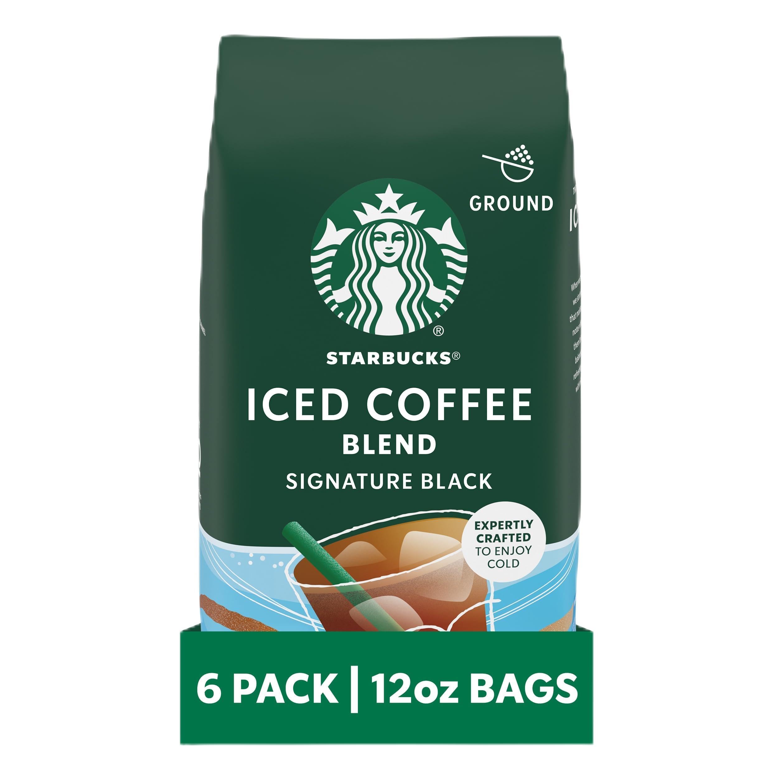 Amazon.com : Starbucks Ground Coffee, Medium Roast Iced Coffee Blend ...