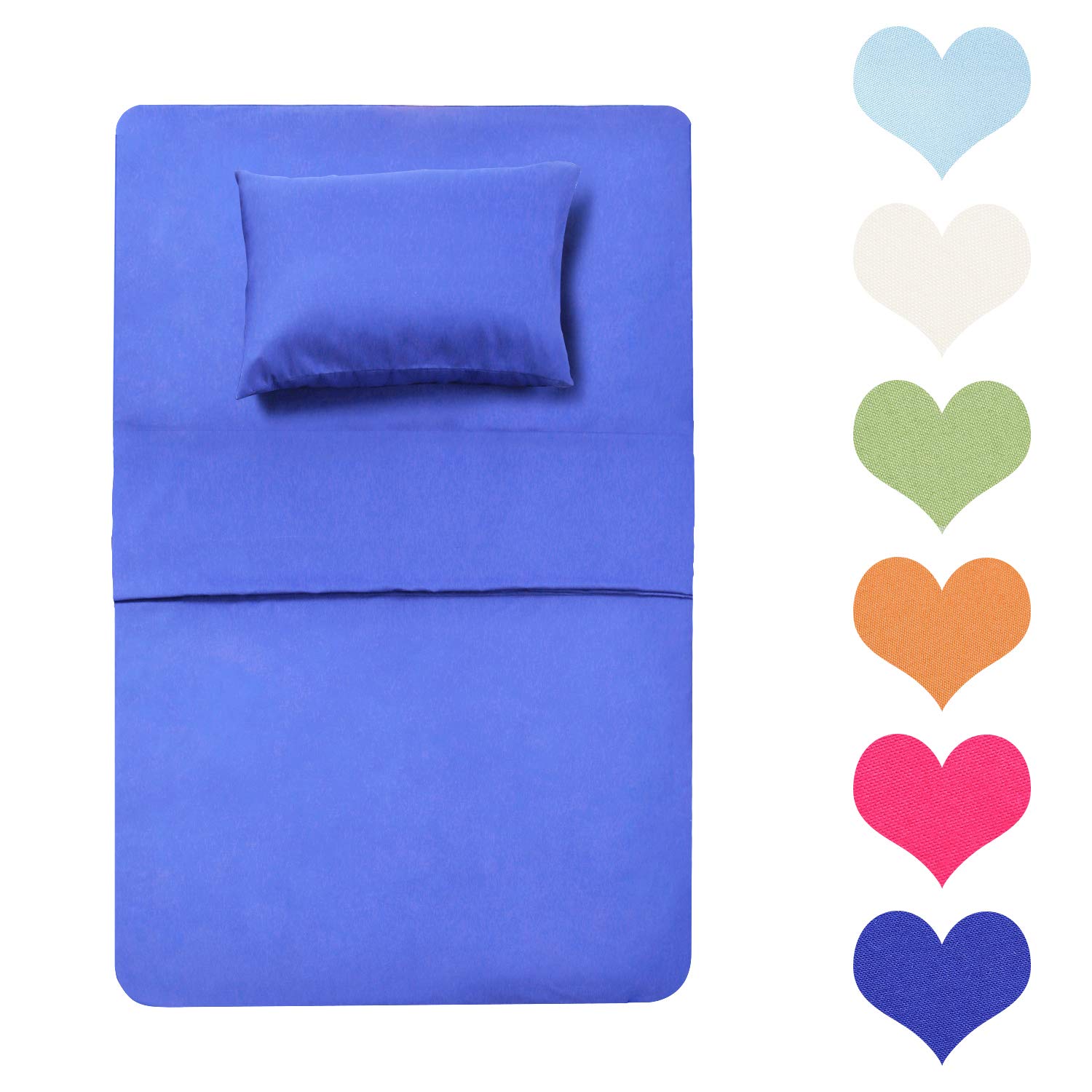 Parure de lit double coton 400 fils violet grand bonnet 17 pouces parure de lit 4 pièces