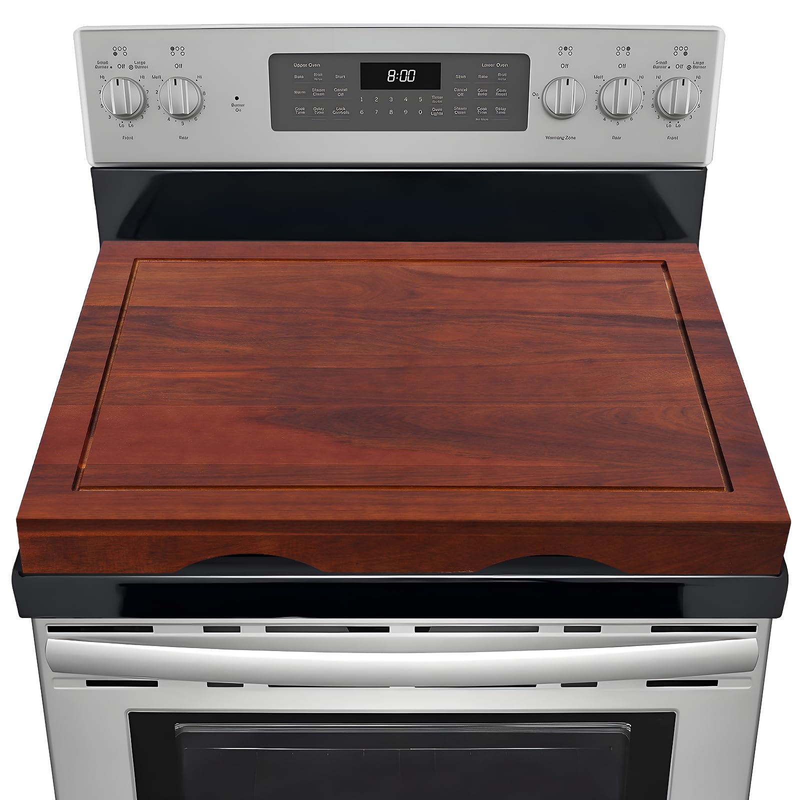 Amazon.com : Acacia Wood Stove Top Cover - Electric & Gas Stove