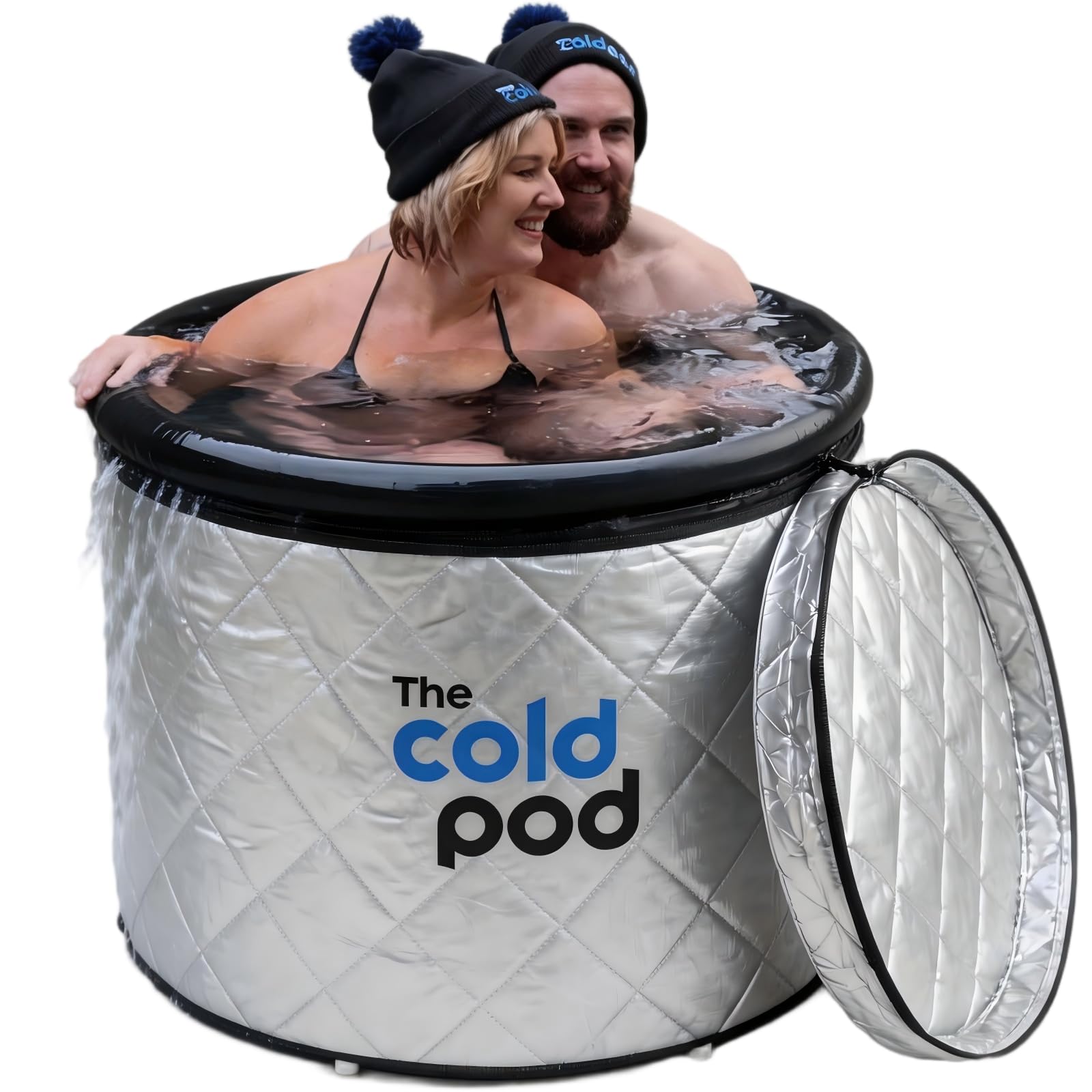 The Cold Pod Cold Plunge Tub 116 Gal Bundle