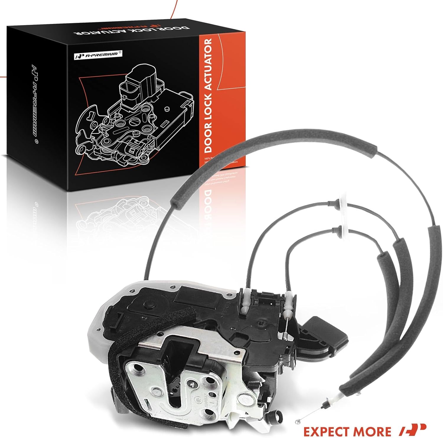 A-Premium Front Left Driver Side Door Lock Actuator Compatible with Nissan Altima 2007-2012 Sedan