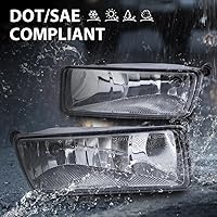 Vista 3 de G-PLUS Luces antiniebla para parachoques delantero, accesorios de lámpara antiniebla compatibles con Ford Explorer 06-10 / Explorer Sport Trac 08-10