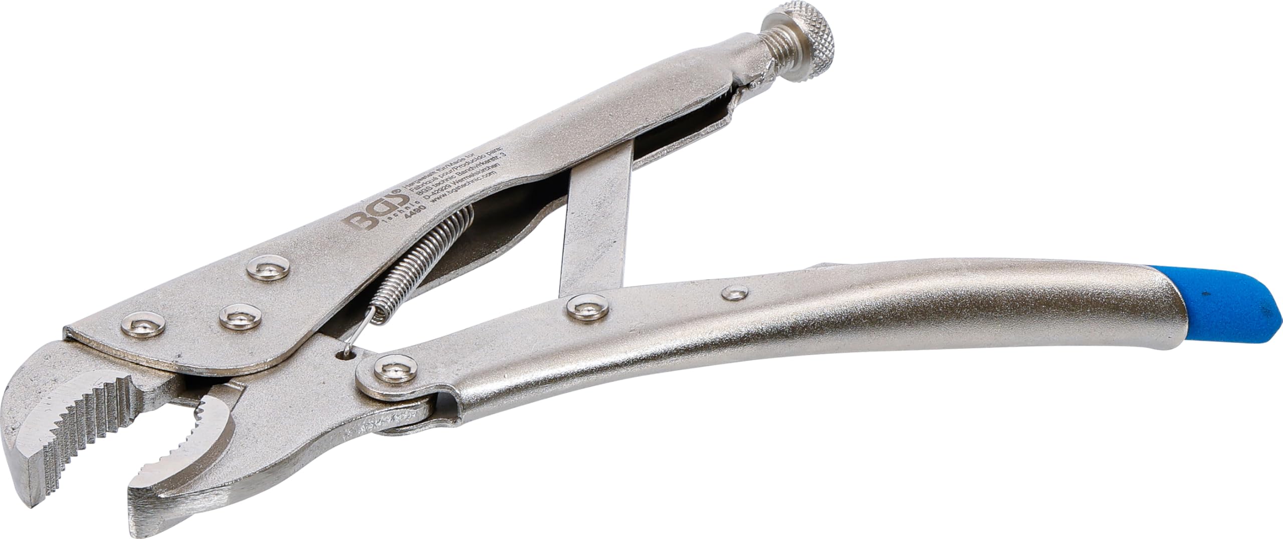 BGS 4490 | Pinza autobloccante | con leva di sgancio con impugnature in vinile | 225 mm