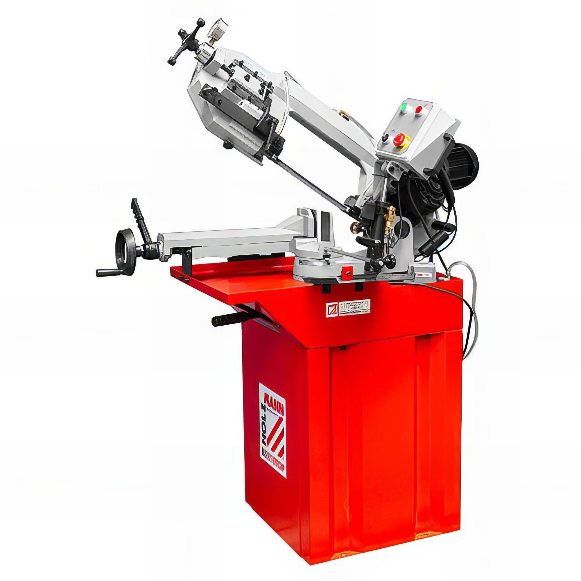 Scie à ruban métallique | HOLZMANN MASCHINEN | MODÈLE BS210TOP_230V * | MANOMÈTRE | DÉCONNEXION FINALE AUTOMATIQUE | CYLINDRE HYDRAULIQUE | ROULEMENTS À BILLE