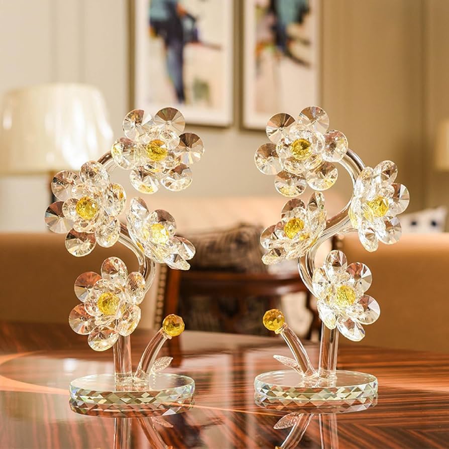 Amazon.co.jp: [dhiuebc] クリスタル置物 クリスタル元宝ツリー