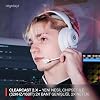 سماعة الألعاب اللاسلكية SteelSeries Arctis Nova 5P والبلوتوث اللاسلكية باللون الأبيض