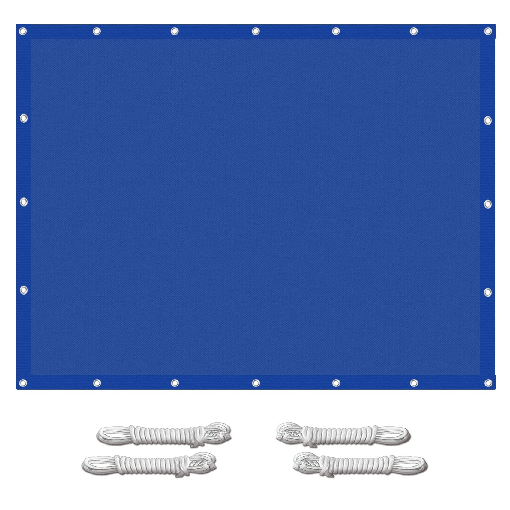 Voile d'ombrage rectangulaire pour créer un coin d'ombre dans le jardin
