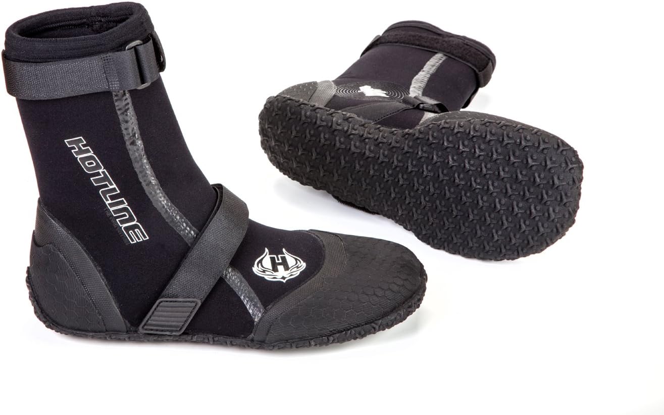 Hotline Wetsuits Booties Reflex Split Toe 5mm Black