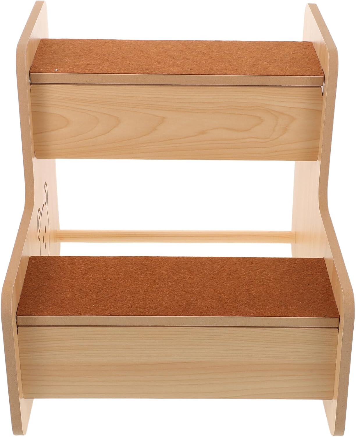 VILLCASE Pet Steps for Small and Senior Dogs – Non-Metal Detachable Wooden Ramp with Non-Slip Surface, 30cm Tall Indoor Pet Stairs for Bedside and Sofa Climbing