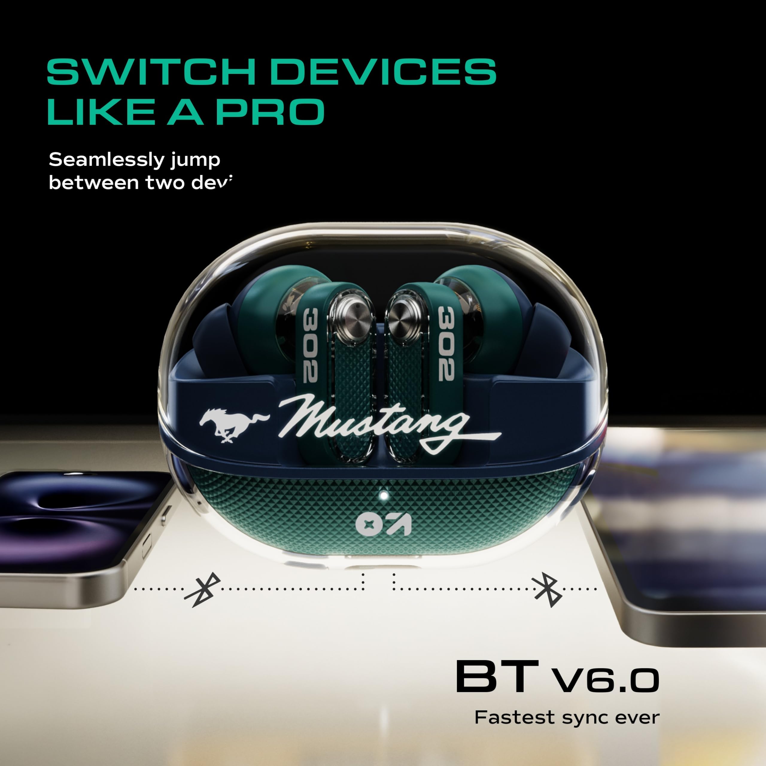 GOBOULT Mustang Sprint Earbuds - 60H Playtime! -8 GOBOULT Mustang Sprint Earbuds - 60H Playtime! -8