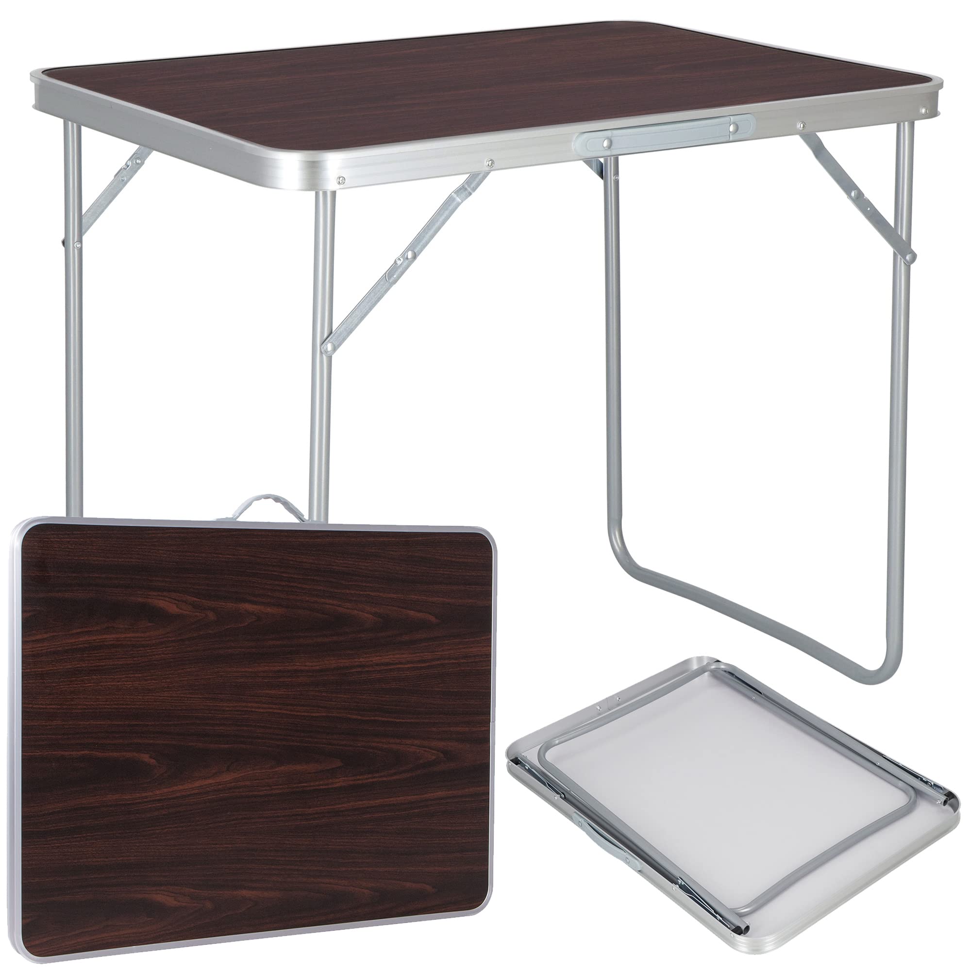 SPRINGOS Campingtisch mit Griff Klapptisch 50 x 70 x 60 cm