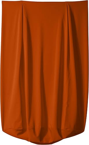 Vista 18 de LA Linen Funda elástica de elastano ajustable para bote de basura Slim Jim de 23 galones, cubierta para contenedor de residuos, decoración de patio