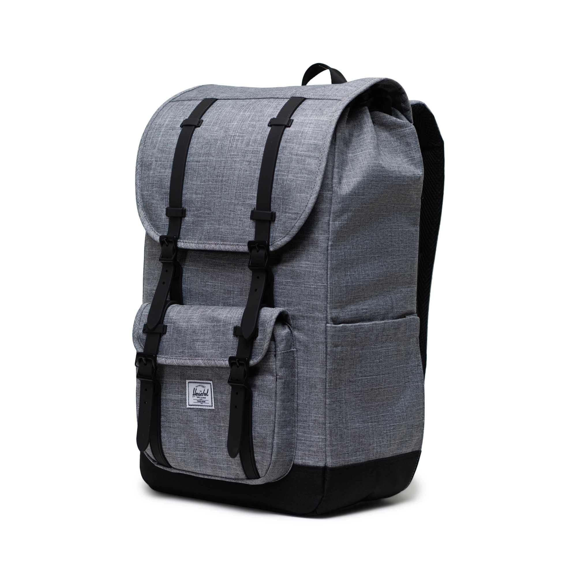 Herschel Unisex's Little America Backpack, Raven Crosshatch, One Size