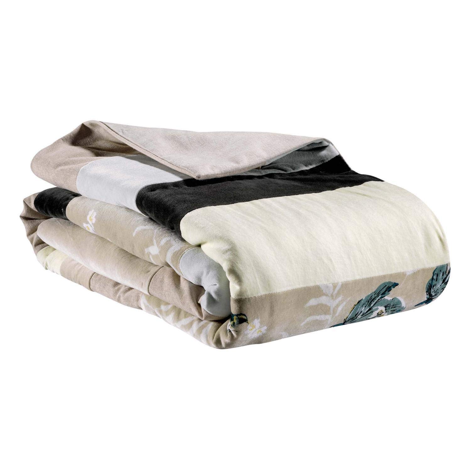 Couverture plaid anti-froid extra-doux Vivaraise, plaid canapé chaud 135x200