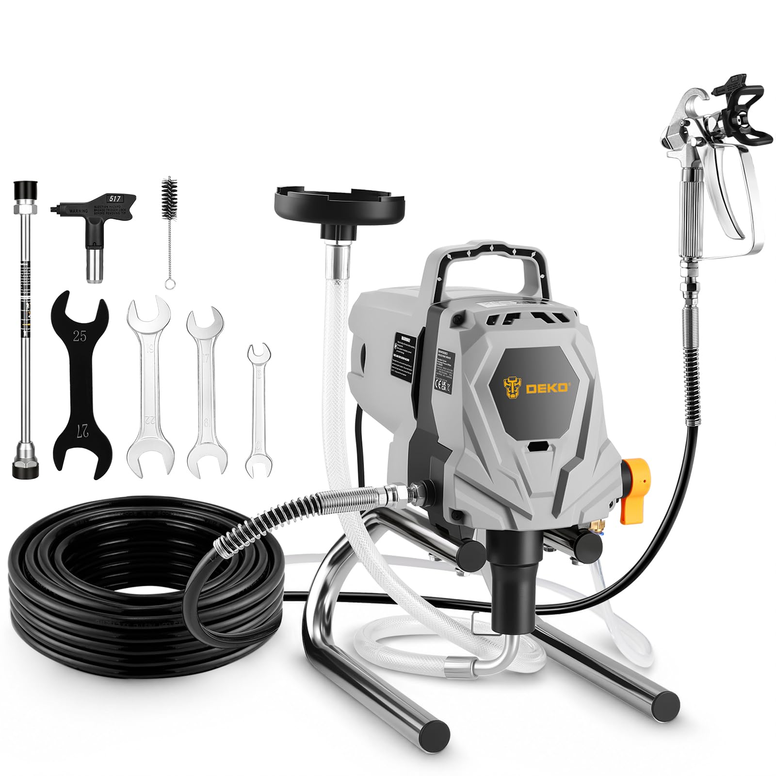 DEKOPRO Pulverizadora sin Aire 1010W 3000PSI 1,5L/min