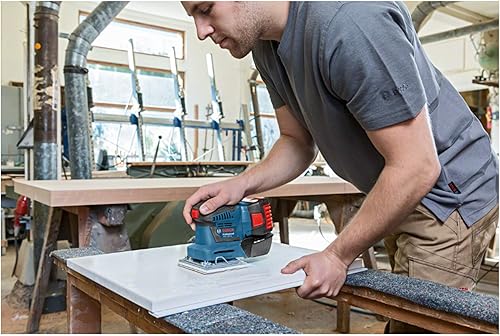 Miniatura 9 de Bosch Professional Lijadora orbital inalámbrica Gss 18 V-10 (sin batería y cargador) - L-Boxx