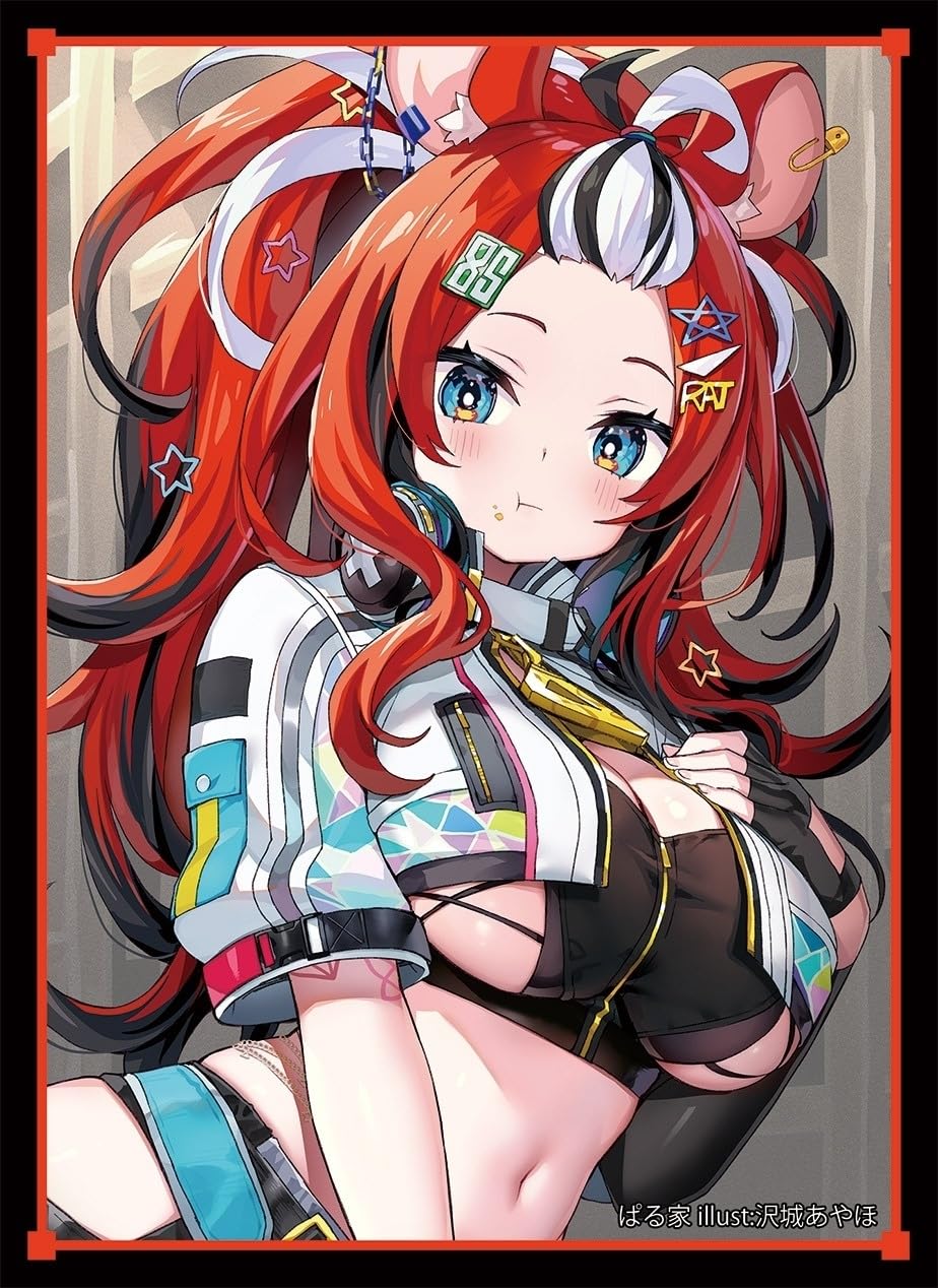 α1 ホロライブ 通常衣装&胸元 ハコス・ベールズ スリーブ&プレイマット