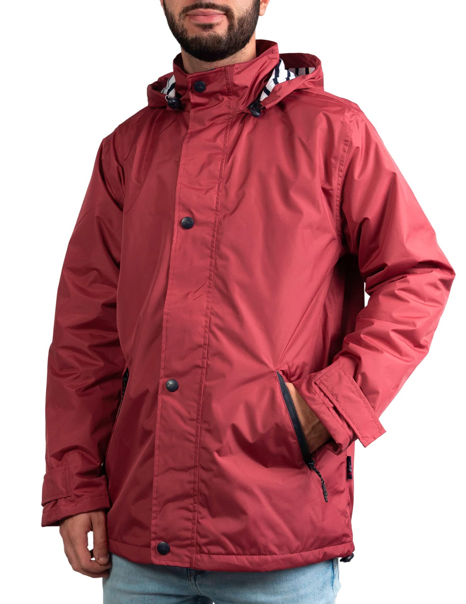 Breizh Ocean - Parka imperméable Femme FAURAY, Coutures thermosoudées - Grandes tailles disponibles du XS au 4XL