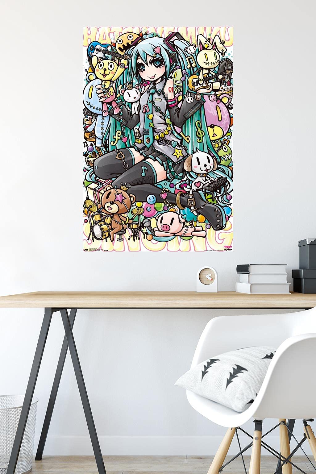 Amazon.com: Trends International Hatsune Miku - Toys Wall Poster