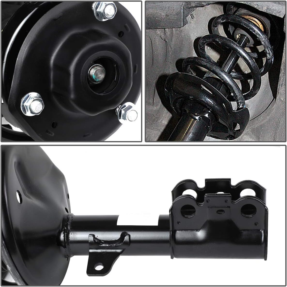 Auto Dynasty Front Struts Shocks Assembly and Coil Spring Compatible with 1997-2003 ES300 Avalon Camry Solara V6, Left and Right Complete Pair Shock Absorber 271679 271678