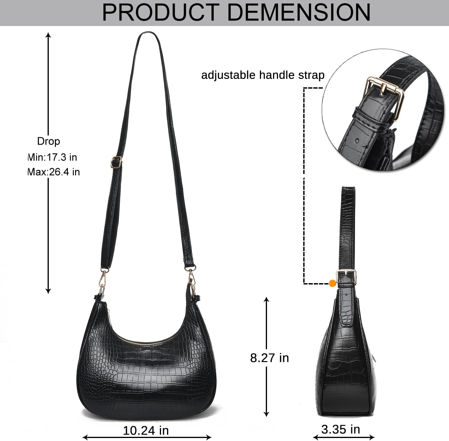 Small Tote Shoulder Bags Purses for Women Retro Classic Crossbody Bags Cute Clutch Purse and Handbag