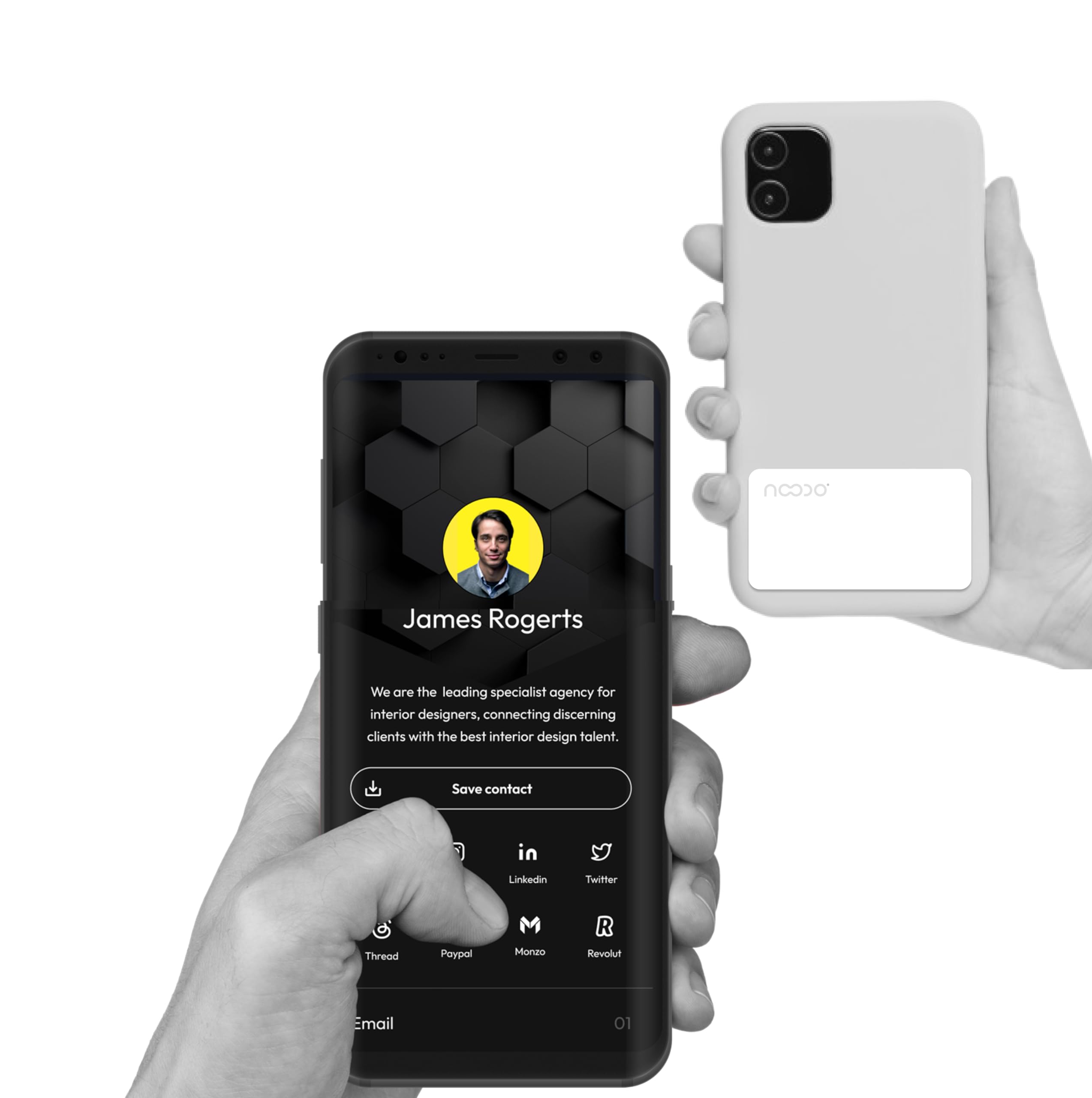 Noodo Contactless Digital Business Card